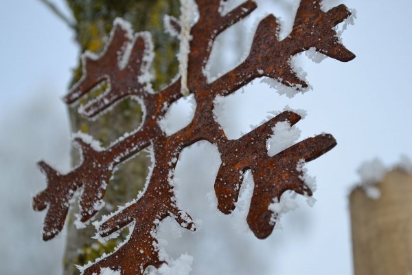 Schneeflocke zum Hängen #275